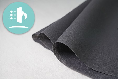 Flame retardant nonwoven fabric